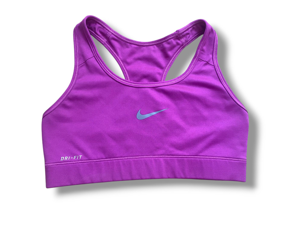 Nike Pro Racerback Sports Bra Womens Small Purple
